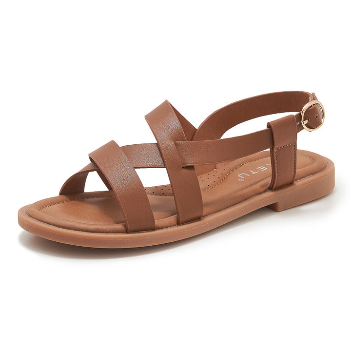 Dame sandaler med modejusterbare remme og behagelig sål Stilla