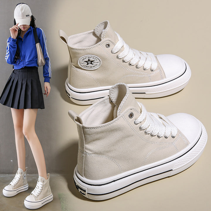 Dame Hochtop Sneakers med tyk platform og moderne design Stilla
