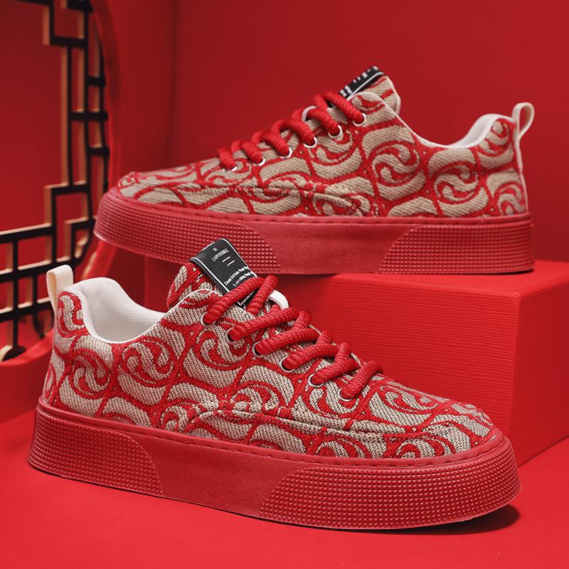 Femme Kunstnerisk Mønstrede Sneakers Stilla