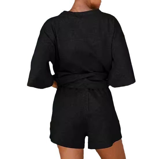 Dame fritidsoverdel og shorts-sæt Stilla