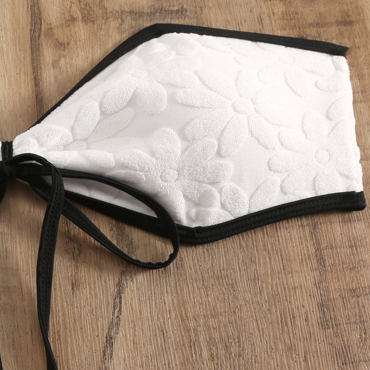 Dame blomsterprint stropløs bikini sæt Stilla