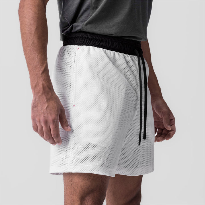 Herrer Sports Netshorts med let materiale og elastisk bånd Stilla