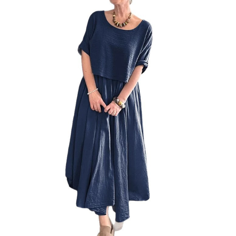 Dame Relaxed Fit Maxi Kjole Stilla