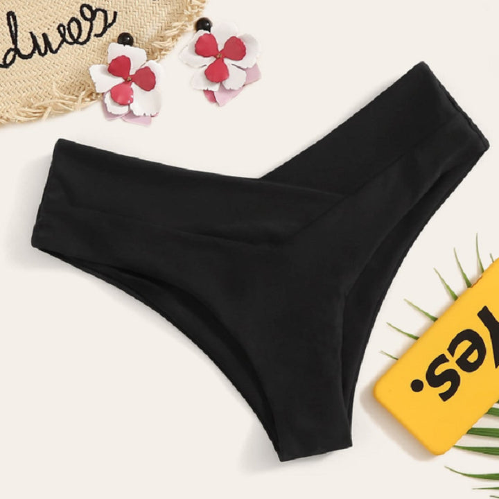 Dame højt skåret bikini-underdel Skovae