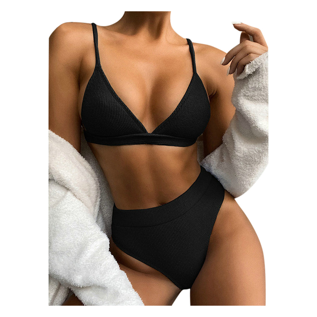 Dame Rip-High-Cut Bikini Set Stilla