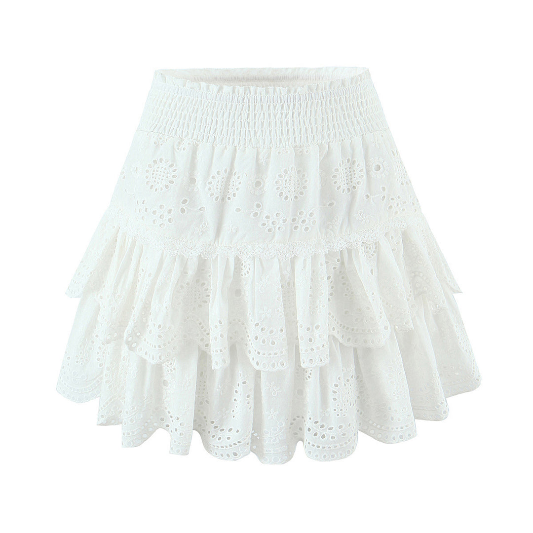 Dame bomulds flæse shorts Skovae