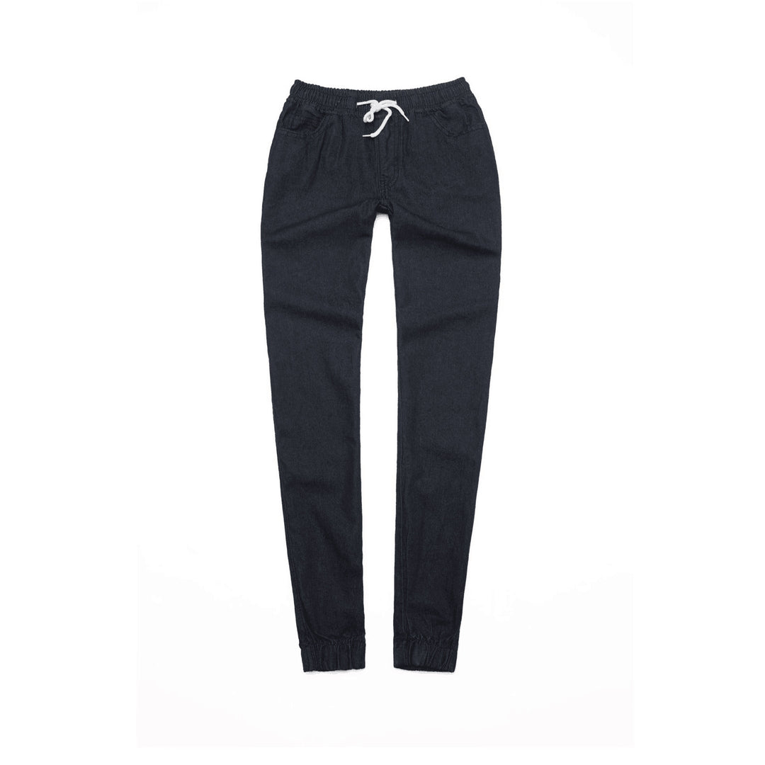 Dame Sporty Denim Joggingbukser Skovae