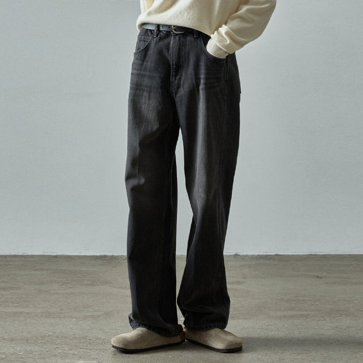 Dame Løst skårne jeans med høj talje og afslappet stil Stilla