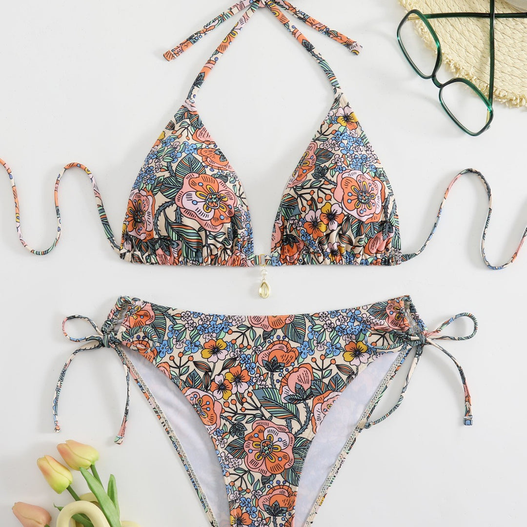 Dame Floral Design Bikini Skovae