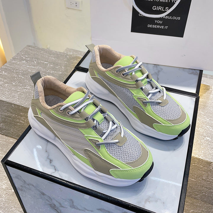 Dame Løbesneakers med åndbart netdesign og blød dæmpning Stilla
