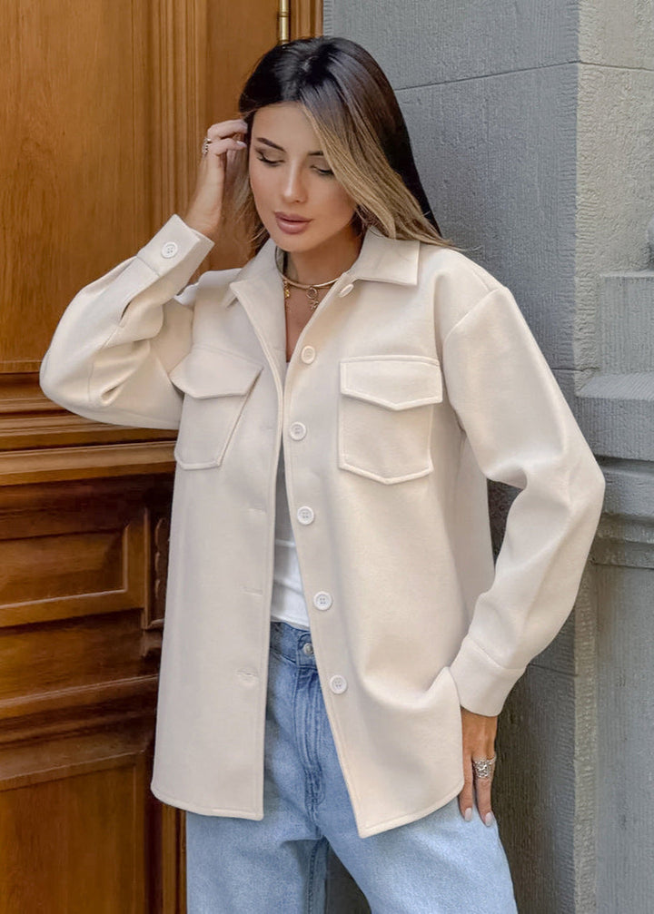 Stilla | Haven - Uld-blanding Overshirt