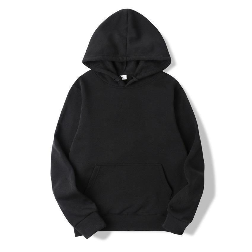 Dame hoodie med praktisk kænguru lomme og blødt inderfor Skovae
