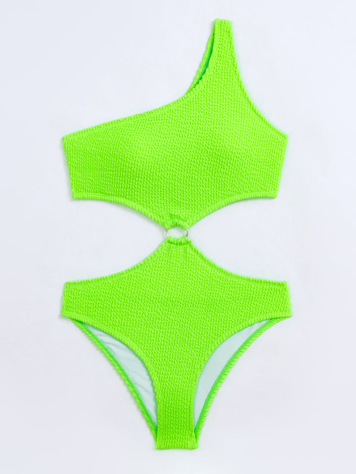 Dame En-skulder Cut-Out Badedragt Stilla