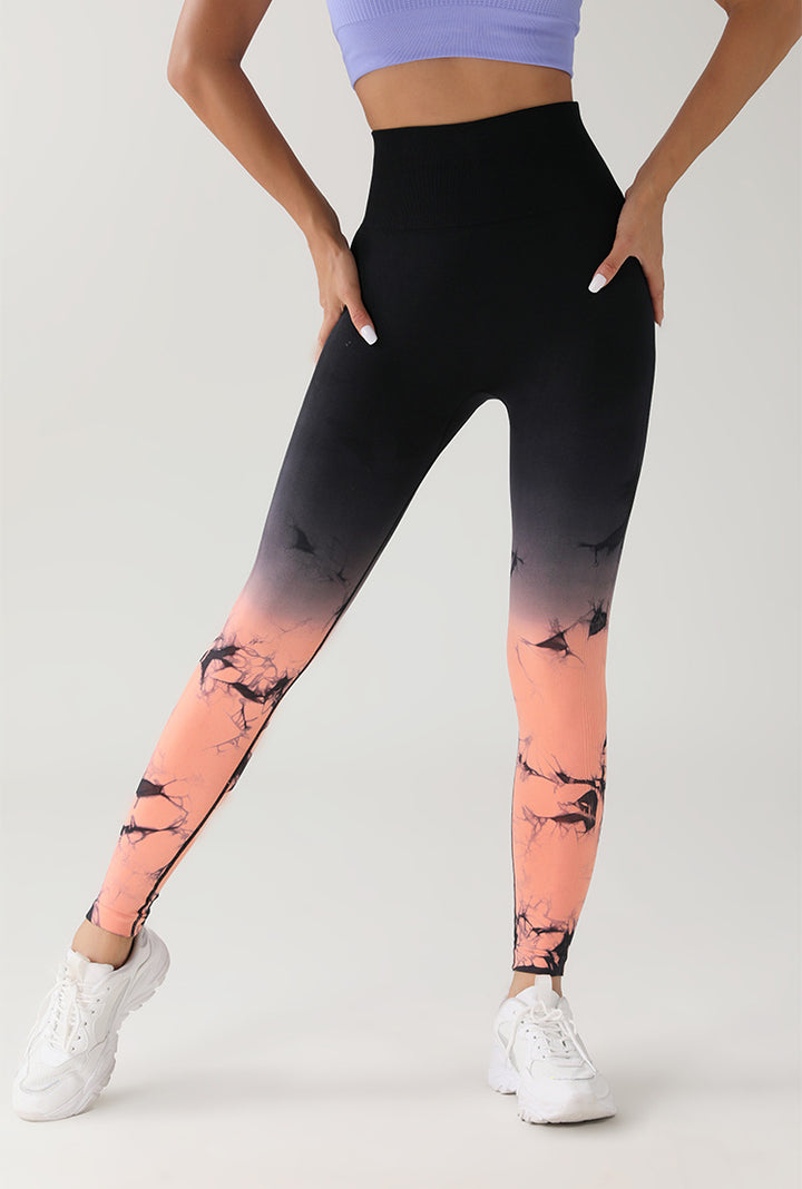 Dame Højfunktionelle Sportleggings med dynamisk Mønster Stilla