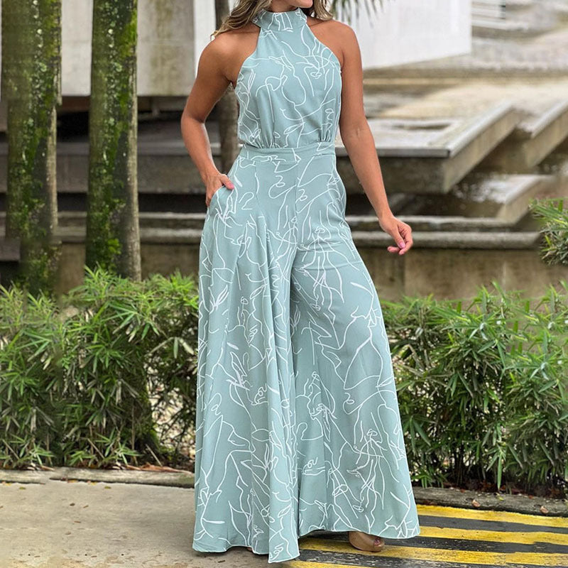 DameElegant Jumpsuit med raffinerede detaljer Skovae
