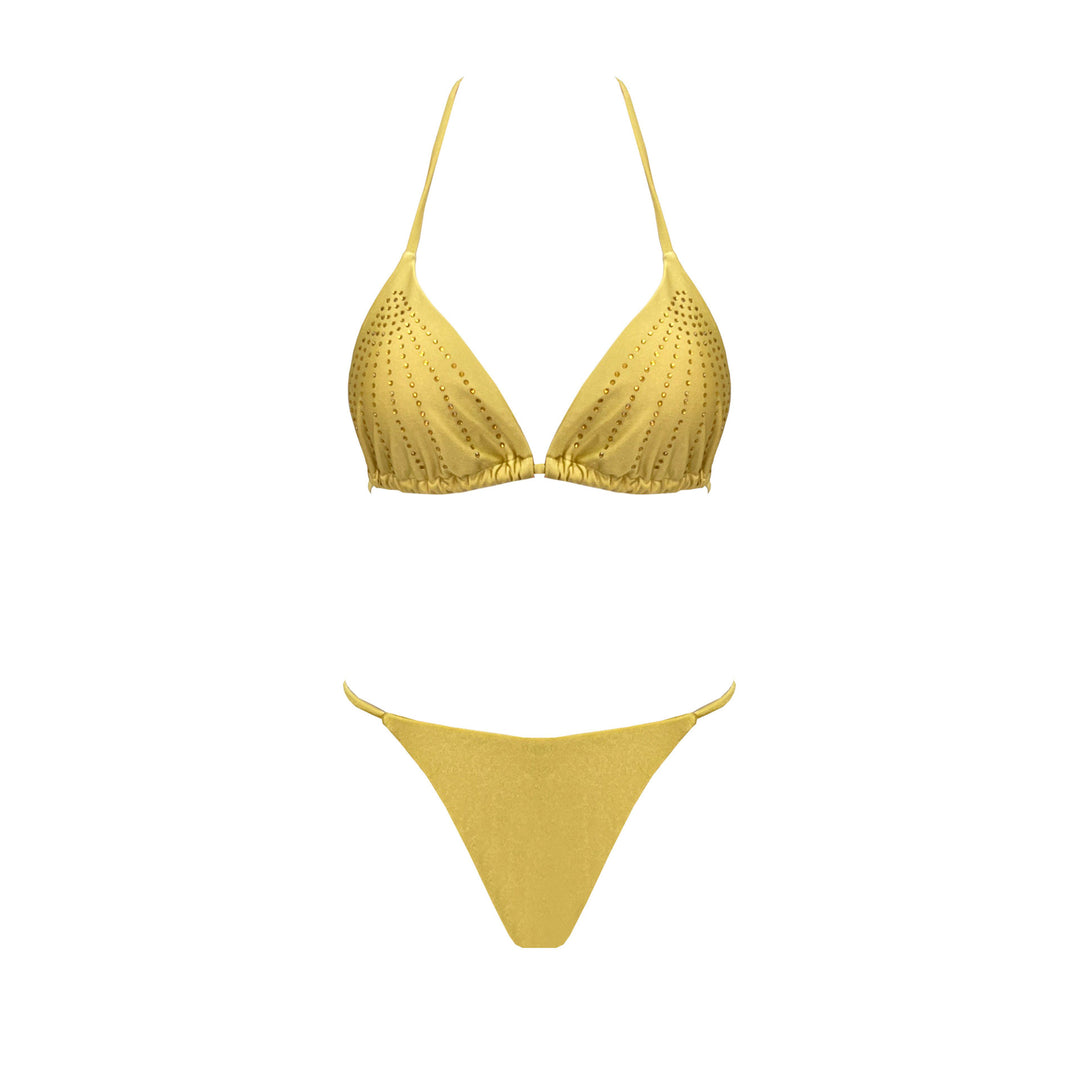 Dame Bikini-sæt med justerbar trekantstop og elegant trusse Stilla