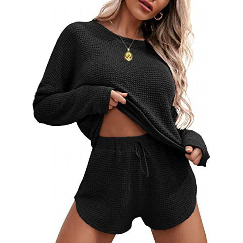 Dame vaffelstruktur sportdragt Stilla