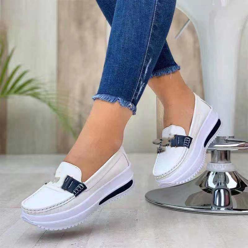 Dame Komfortable Slip-On Loafers med stilfuldt design og dämpende sål Stilla