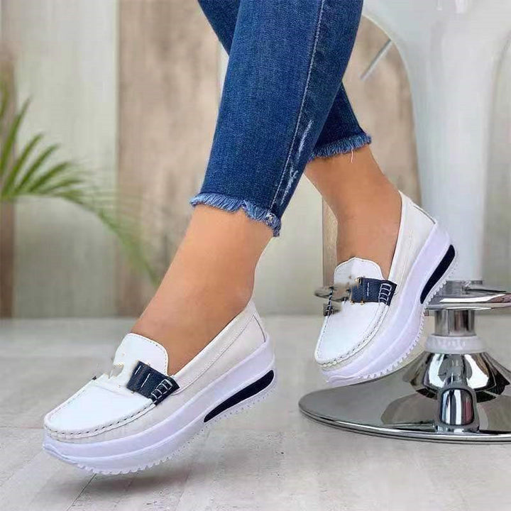 Dame Komfortable Slip-On Loafers med stilfuldt design og dämpende sål Stilla