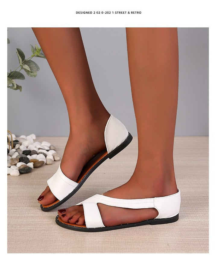 Dame åbne sandaler med ergonomisk fodseng og mod design Stilla