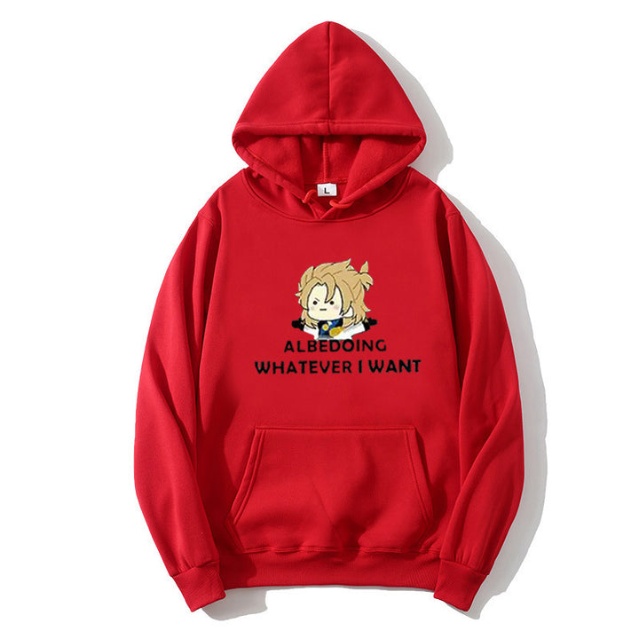 Kvinders hoodie med kunstnerisk grafisk design og motiverende tekst Skovae