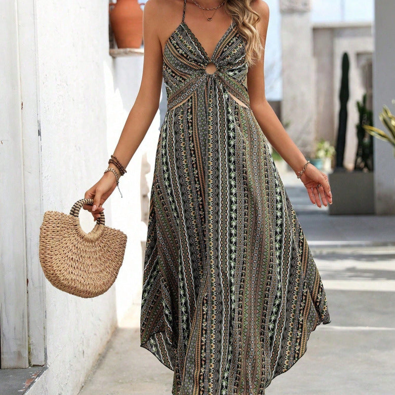 Kvinder Bohemian Chic Maxikjole Stilla