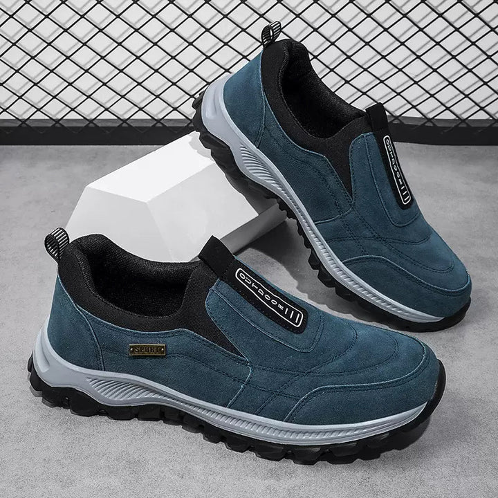 Dame Slip-On Sneakers med skridsikker gummisål og åndbart overmateriale Stilla