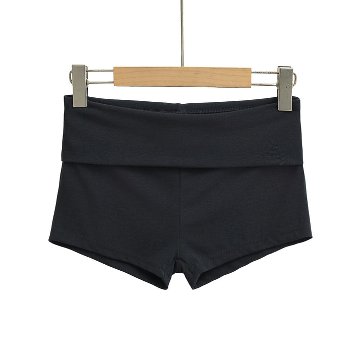 Dame Sportliche Høj talje shorts med elastisk komfortbånd Stilla