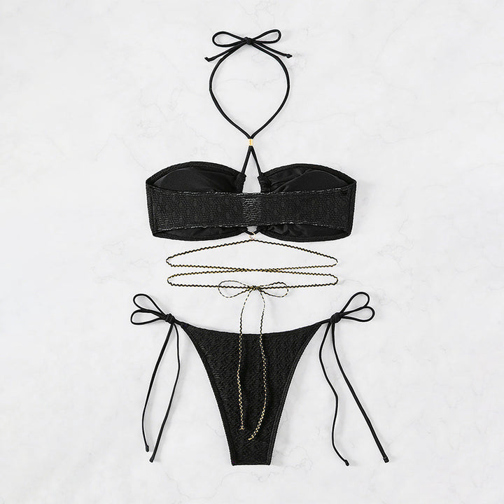 Dame Stilfuld Bustier-Bikini-Sæt Stilla