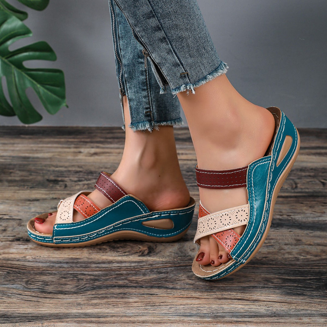 Dame Komfortable Sandaler med Luftcirkulation og ergonomisk Fodbed Stilla