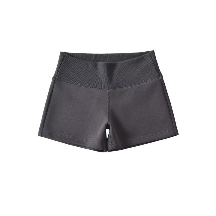 Dame Sporty Høj talje-Shorts med åndbart materiale og elastisk komfort Stilla