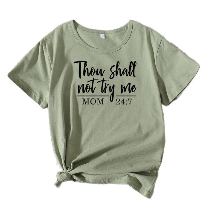 Kvinder Motivationssprog Grafik T-Shirt Stilla