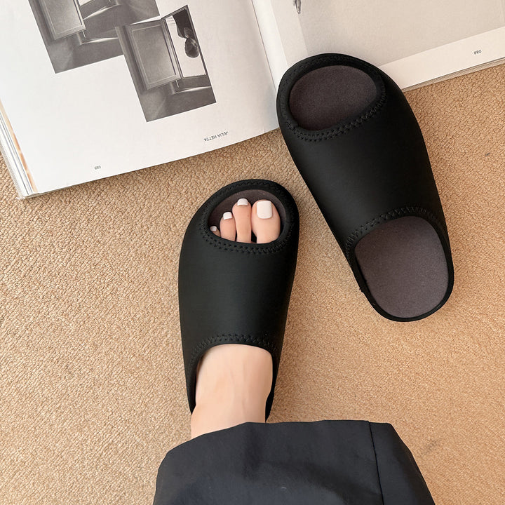 Femme Open-Toe Komfort Slide Hjemmesko Stilla