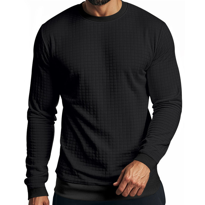 Herrer struktureret langærmet pullover Stilla