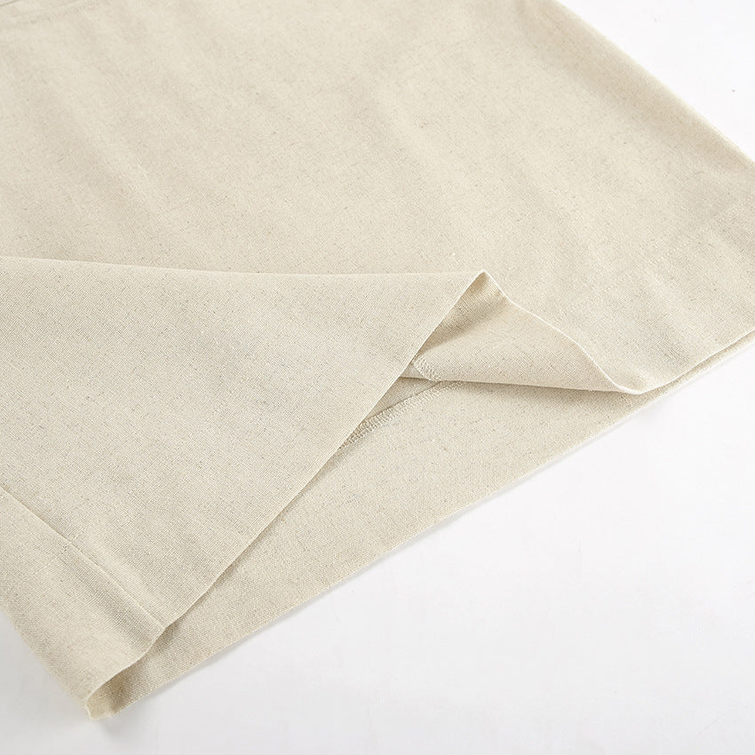 Dame afslappet sæt af komfortabel T-shirt og shorts med elastisk linning Stilla