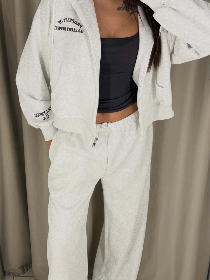 Dame fashionable sweat suit sæt med høj bærekomfort og afslappet pasform Stilla