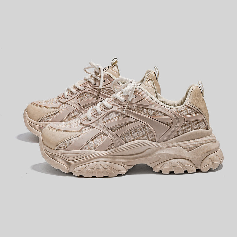 Dame Chunky Sneakers med åndbart mesh-design og stilfuldt design Stilla