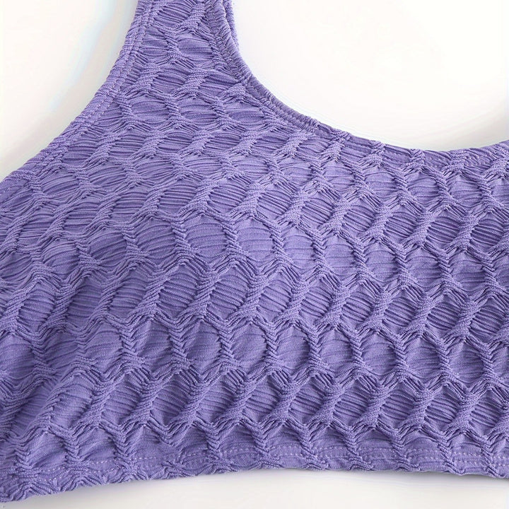 Dame Sporty Bikini-sæt med elastiske stropper Skovae