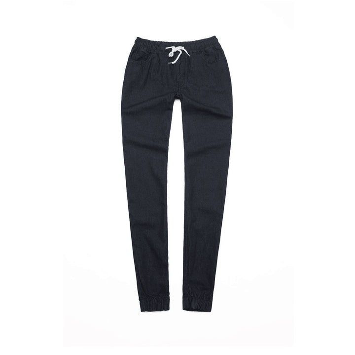 Dame Sporty Denim Joggingbukser Skovae