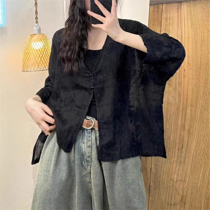 Femme Broderet Let Bluse Stilla