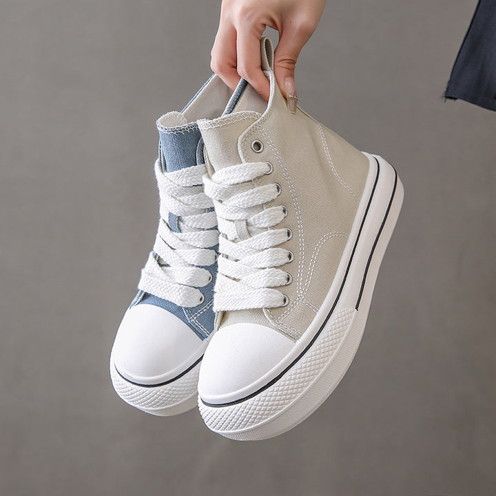 Dame Hochtop Sneakers med tyk platform og moderne design Stilla