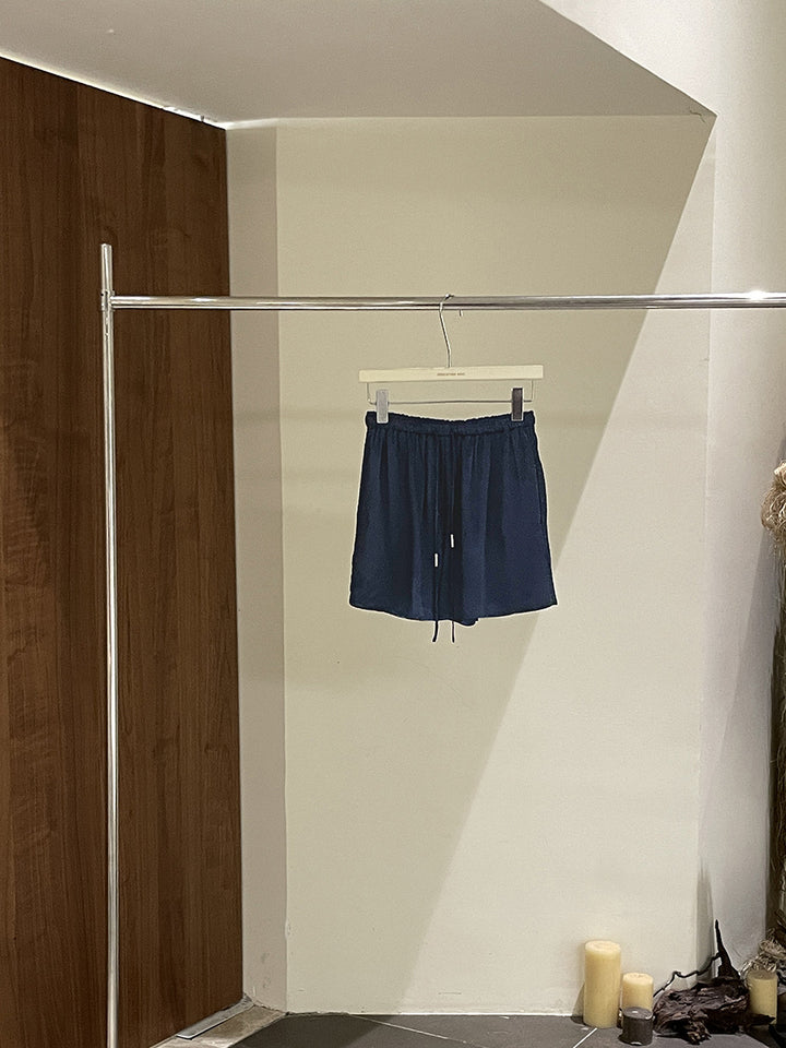 Kvinder afslappede sommershorts med elastisk talje og praktiske sidelommer Stilla
