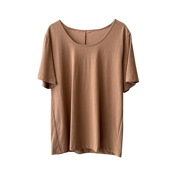 Dame luftig, oversized T-shirt lavet af bæredygtigt materiale Stilla