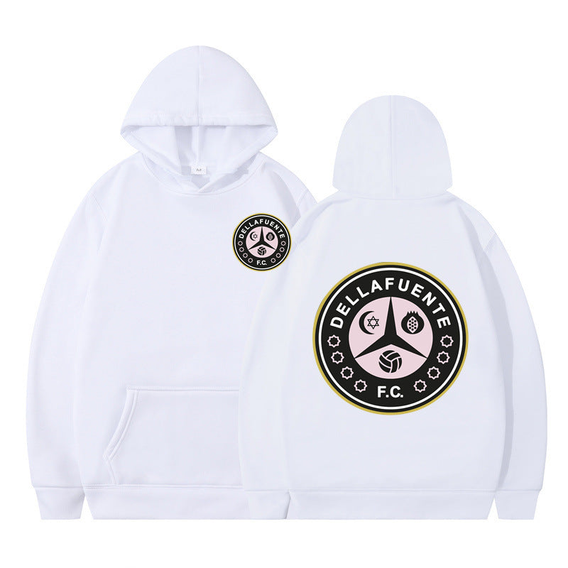 Kvinders hættejakke med præget logo og blød fleece Skovae