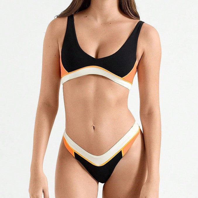 Dame Farvekasse Bikini Sæt Stilla