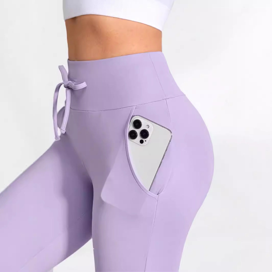 Dame yoga-bukser med høj talje og praktisk lomme-design Stilla