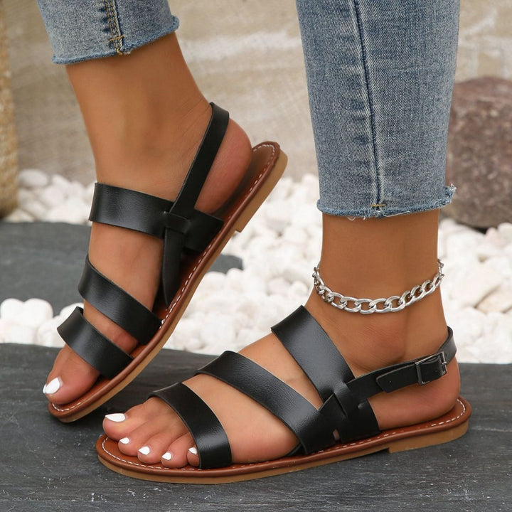 Dame sandaler med justerbar rem Stilla