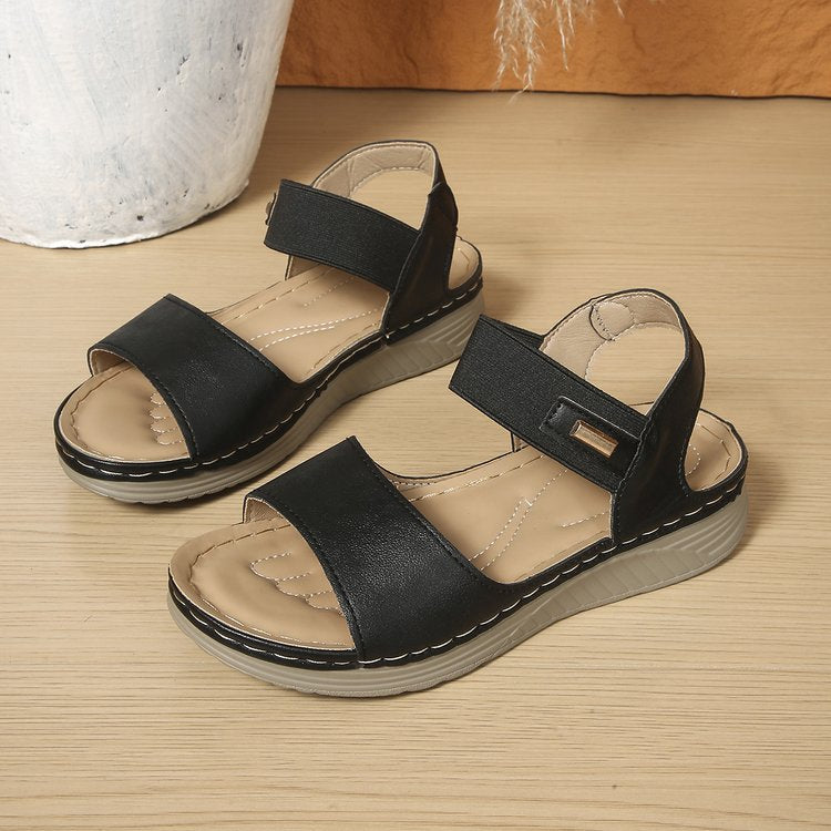 Dame Kompakte Sandaler med justerbar rem og ergonomisk sål Stilla
