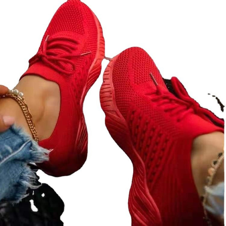 Dame åndbar sport sneakers med skridsikker sål og elastiske indlæg Stilla