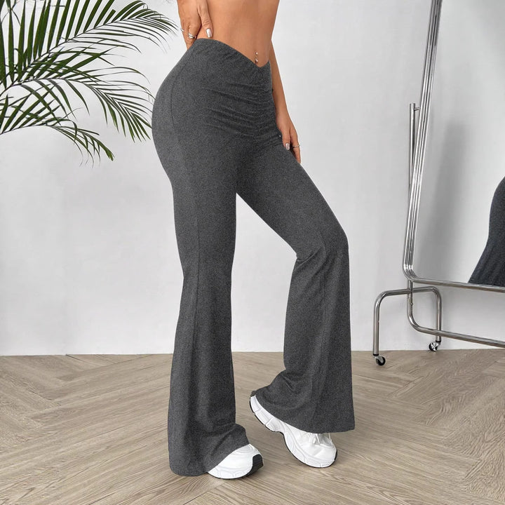 Dame Højtaljede Bootcut Bukser Stilla